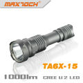 Maxtoch TA6X-15 Cree U2 LED 1000 lumen IPX8 1 * 18650 linterna Led de U2